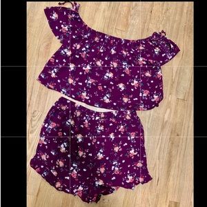Two piece summer outfit(romper)